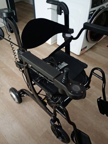 Elektrischer rollator mit - elektrischer,